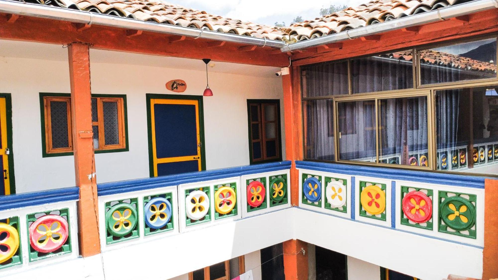 Hostal El Caminante El Cocuy Kültér fotó