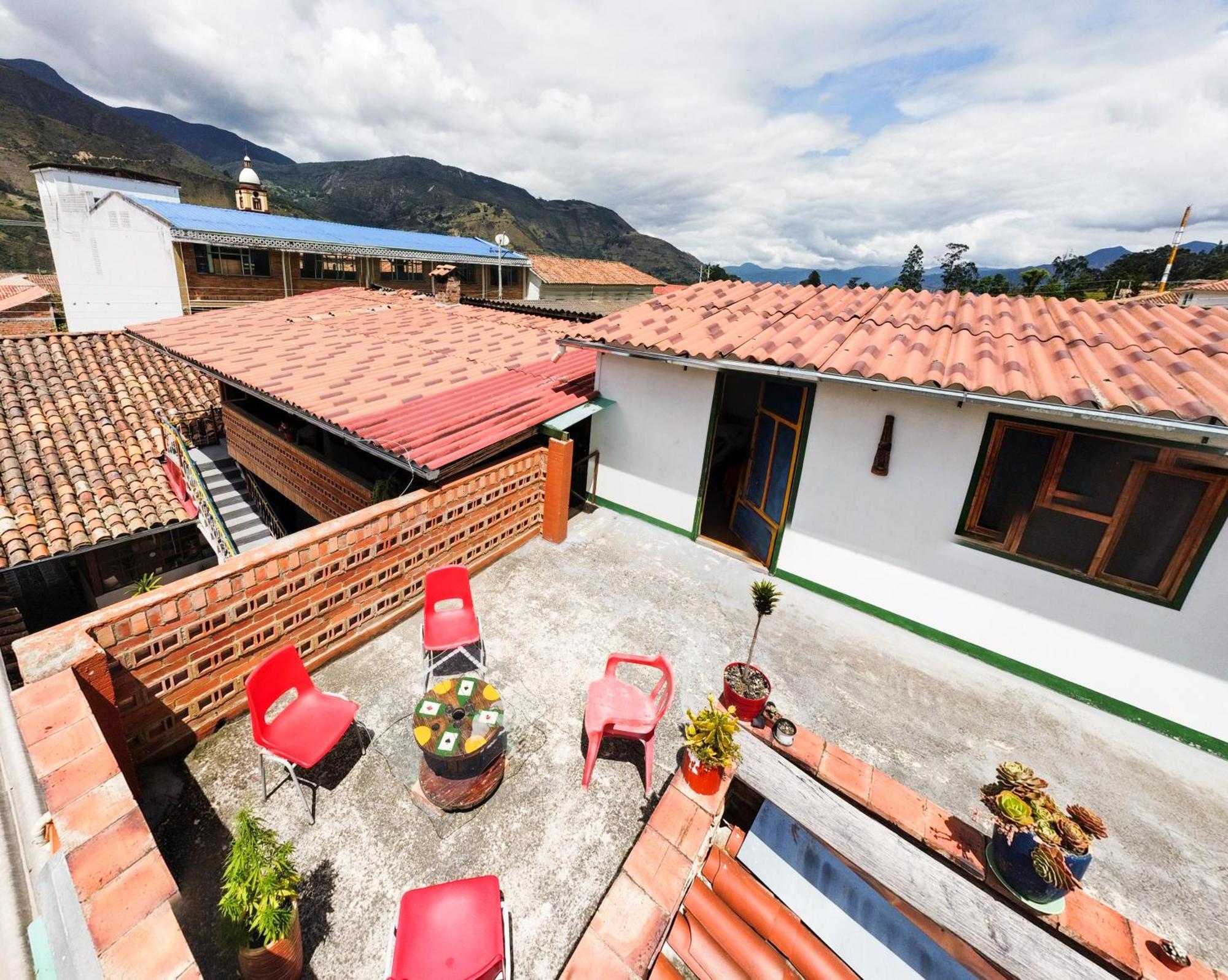 Hostal El Caminante El Cocuy Kültér fotó