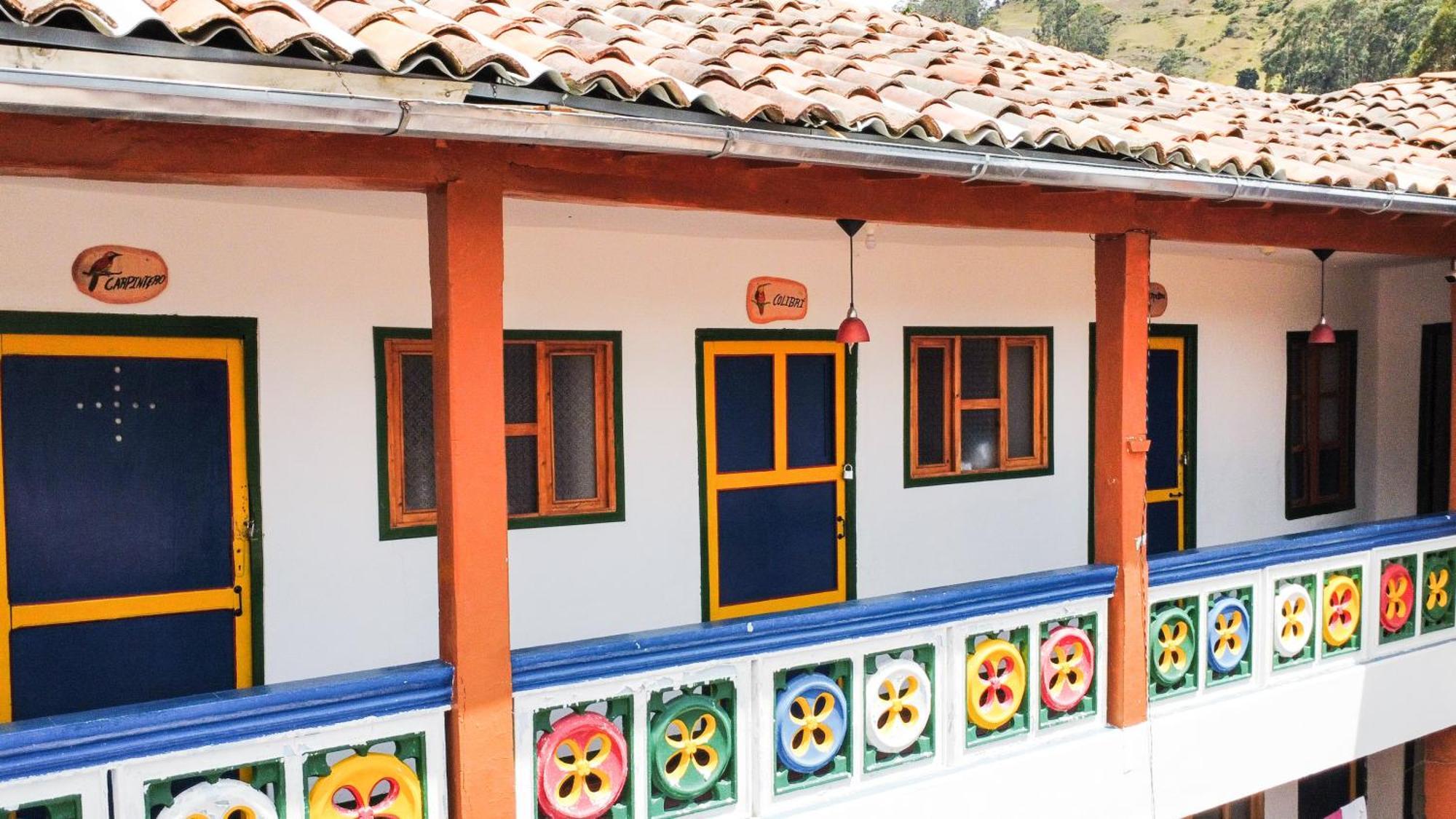 Hostal El Caminante El Cocuy Kültér fotó